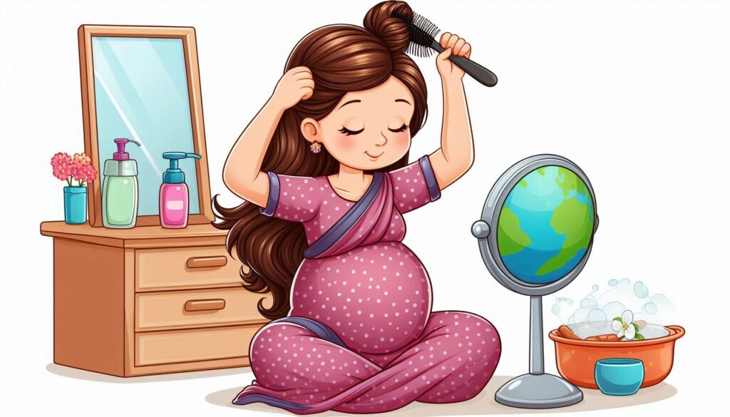 Stop Postpartum Hair Fall in Hindi: Natural Solutions